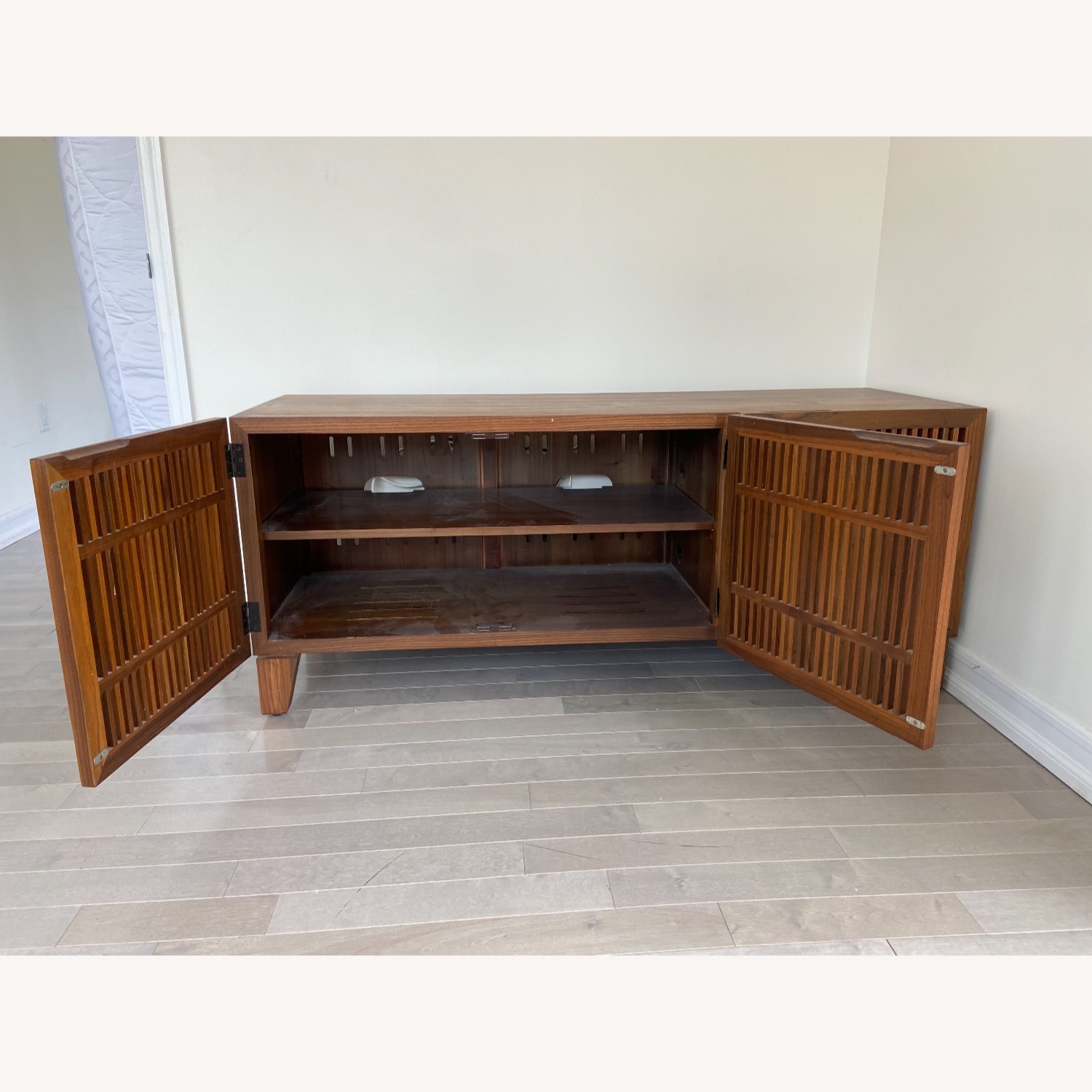 Crate & Barrel Marin Shiitake Media Console - image-4