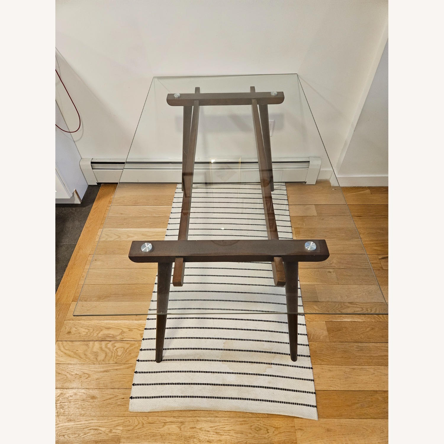 Dark Brown Glass Dining Sets - image-2