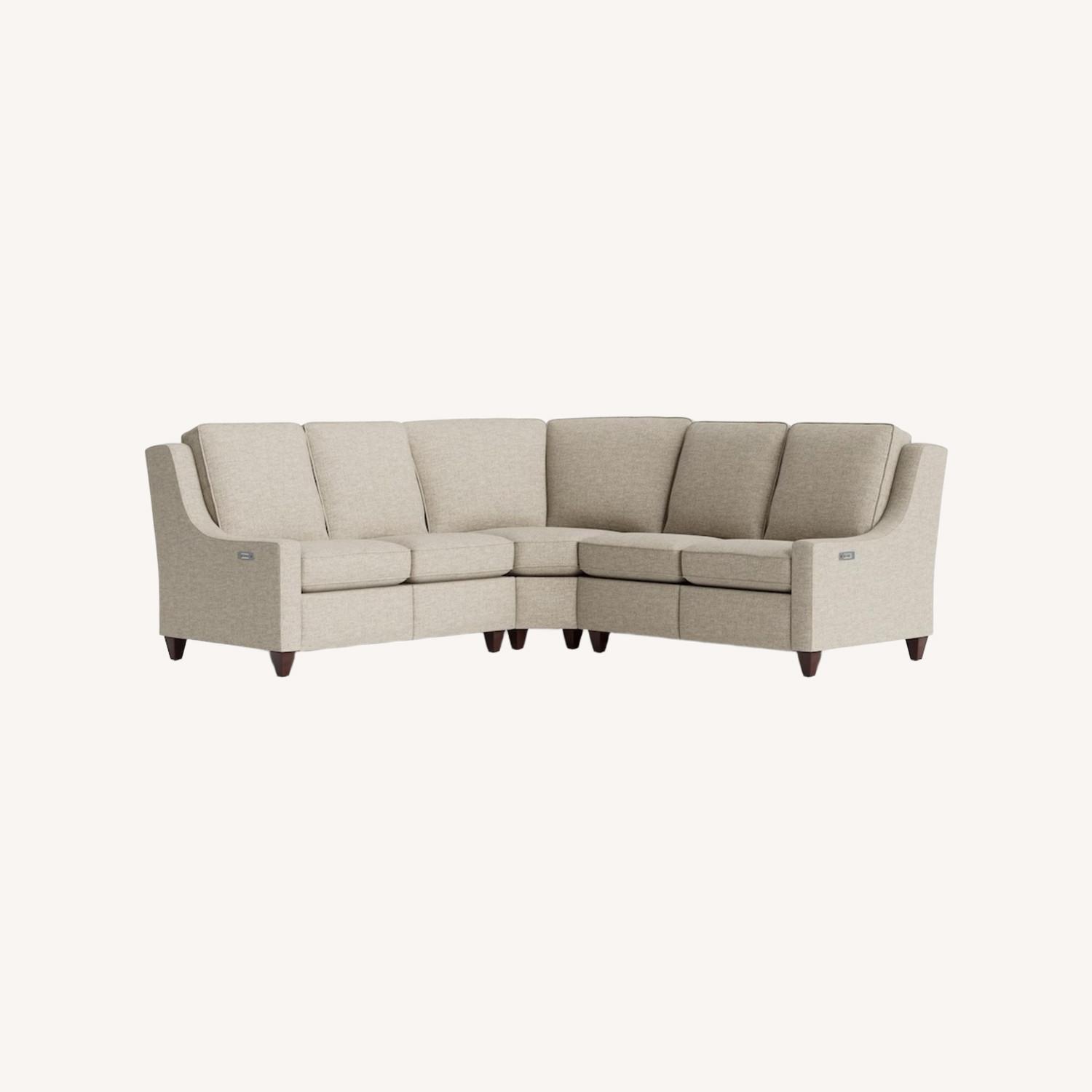 Bassett Magnificent Motion 4 Piece Sectional - image-0