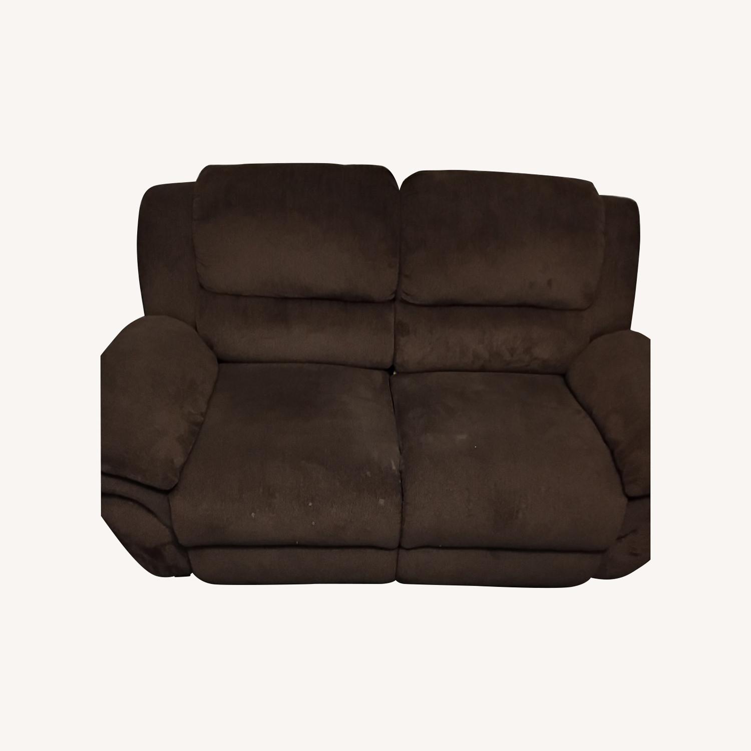 sohoConcept Dark Brown Fabric Sofa - image-0