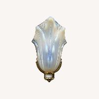 Pair of Antique Ezan France Wall Sconces