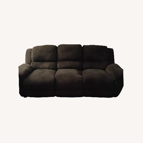 Used sohoConcept Dark Brown Fabric 3+ Piece Sectional for sale on AptDeco