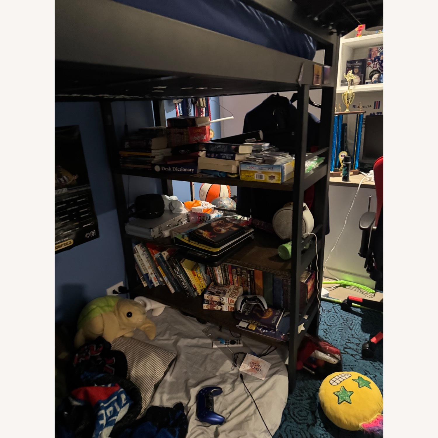 Restoration Hardware Black Metal Twin Bed - image-2