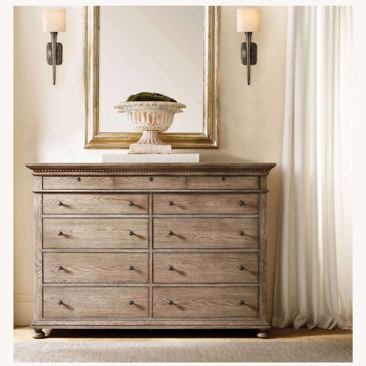 Restoration Hardware St. James 11-Drawer Dresser - image-5