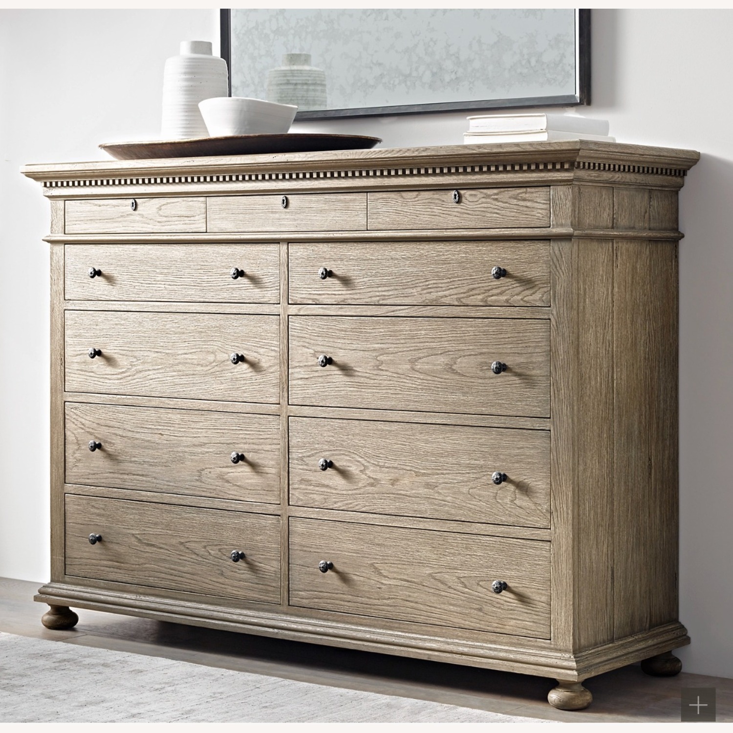 Restoration Hardware St. James 11-Drawer Dresser - image-6