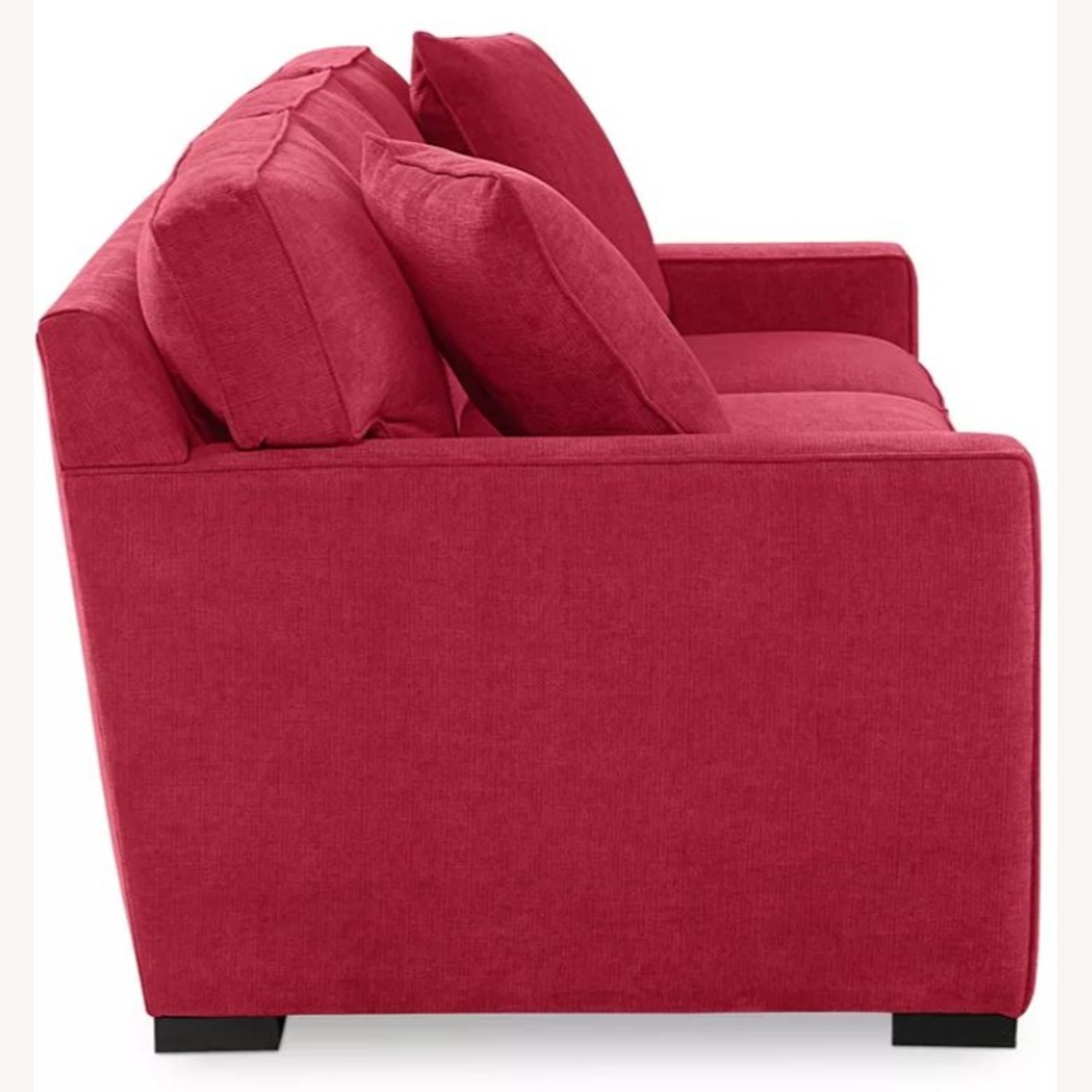 Macy's Red Fabric 3+ Seater Sofa - image-3