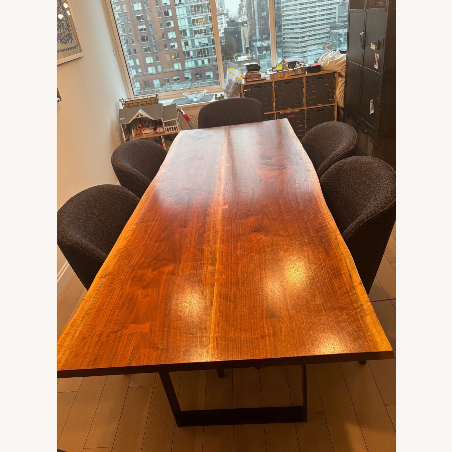 Room & Board Chilton Dark Brown Wood Dining Table - image-2