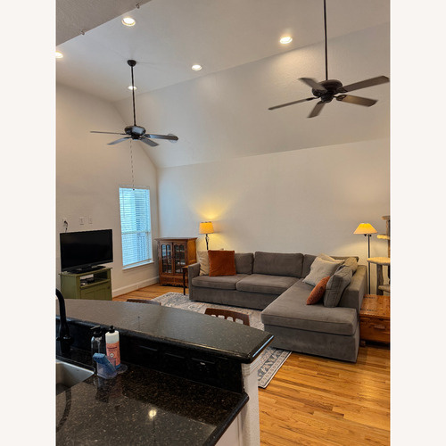 Used West Elm Harris Sectional Sofa Right Arm Terminal Chaise  for sale on AptDeco