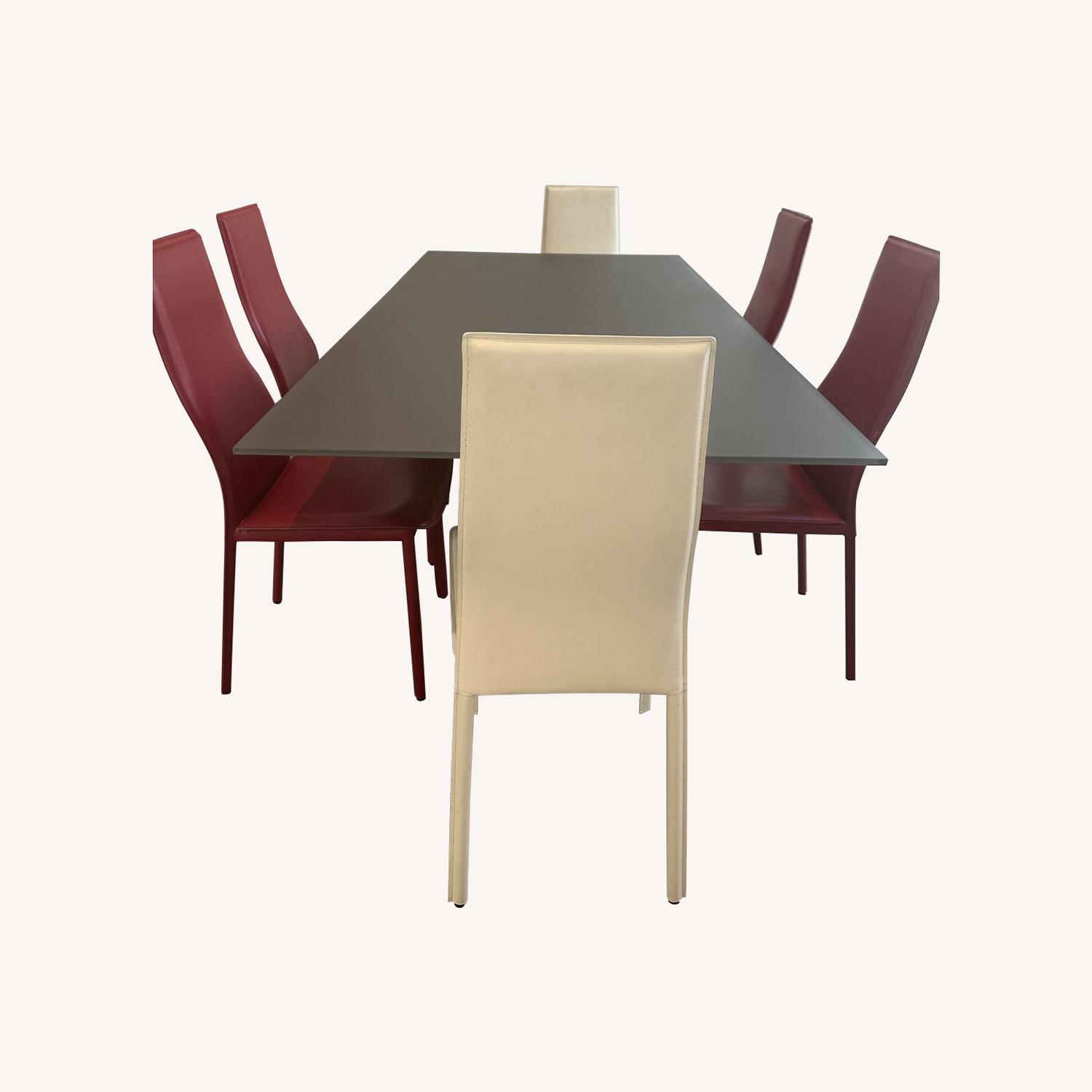 Scandinavian Designs Dining Table and 4 Chair Set - image-0