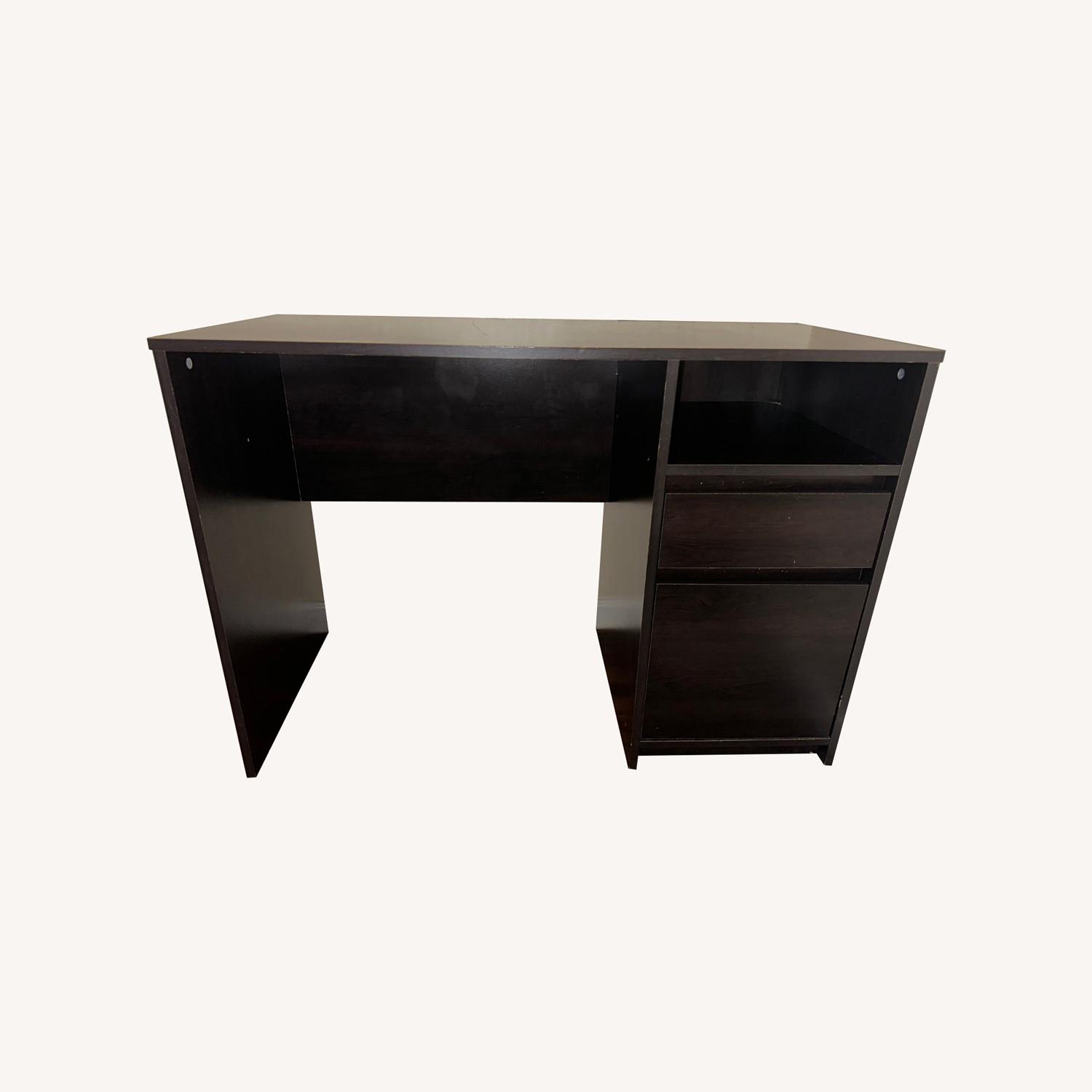 Dark Brown Desk - image-0