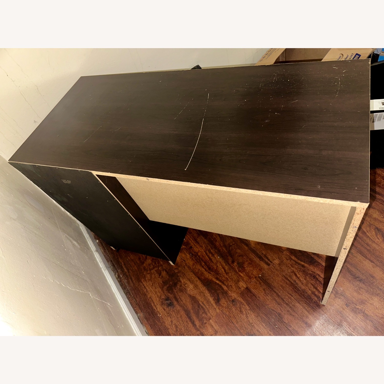 Dark Brown Desk - image-5