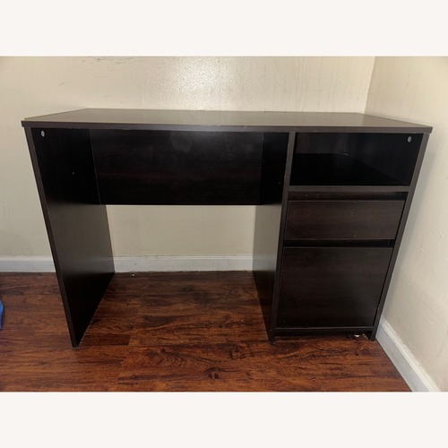 Used Dark Brown Desk for sale on AptDeco