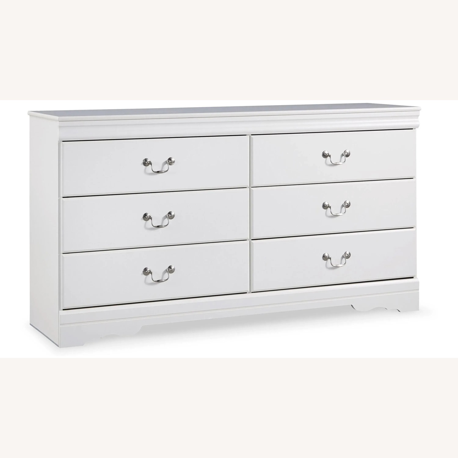 Raymour & Flanigan Anarasia White Dresser - image-8