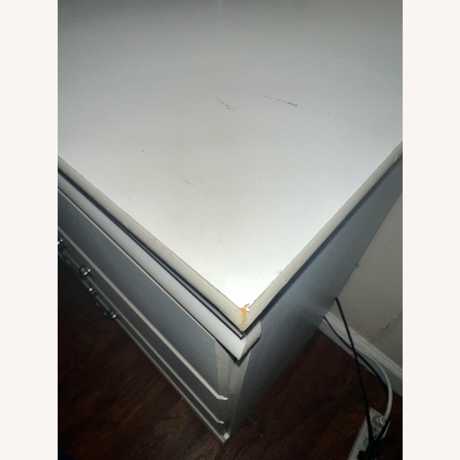 Raymour & Flanigan Anarasia White Dresser - image-7