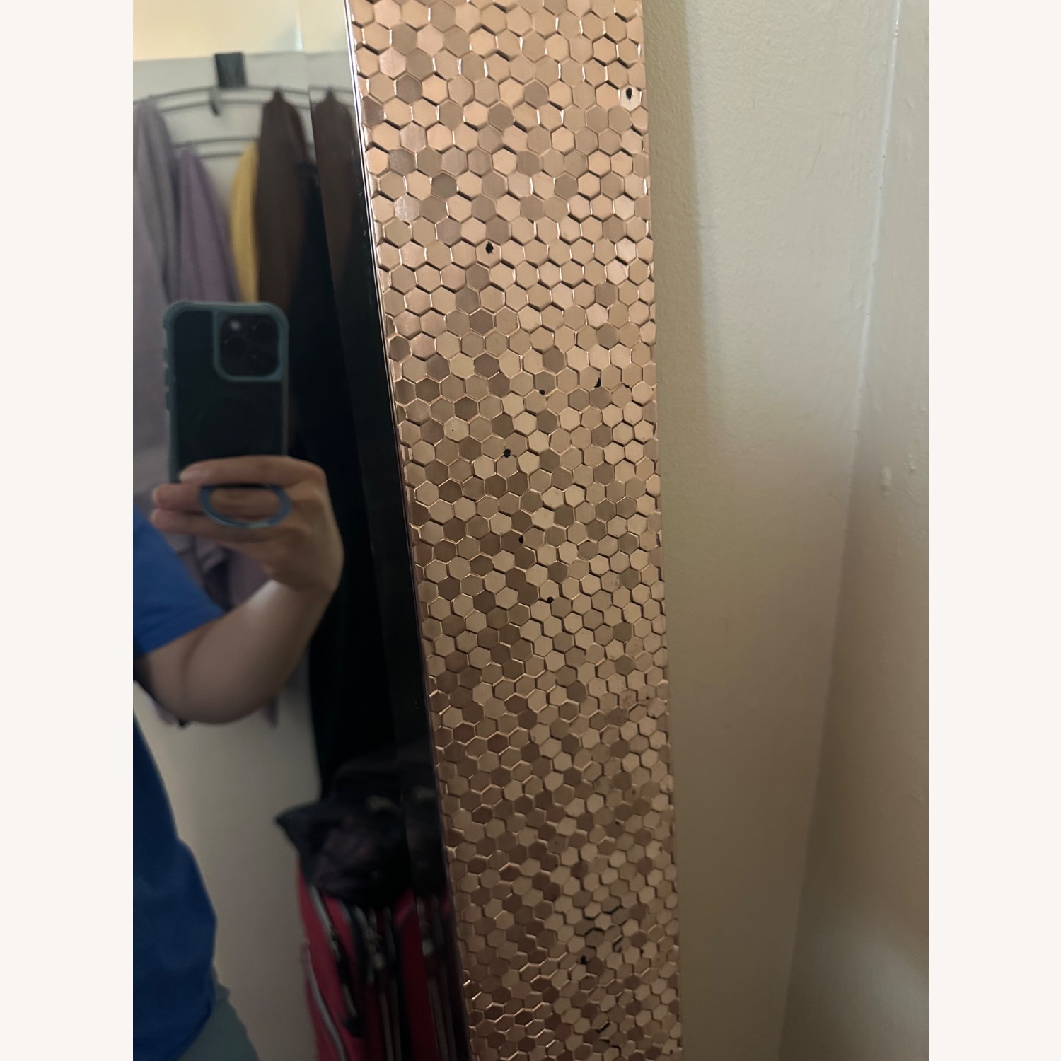 Rose Gold Floor Mirror - image-4