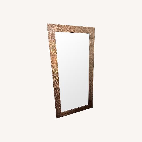 Used Rose Gold Floor Mirror for sale on AptDeco