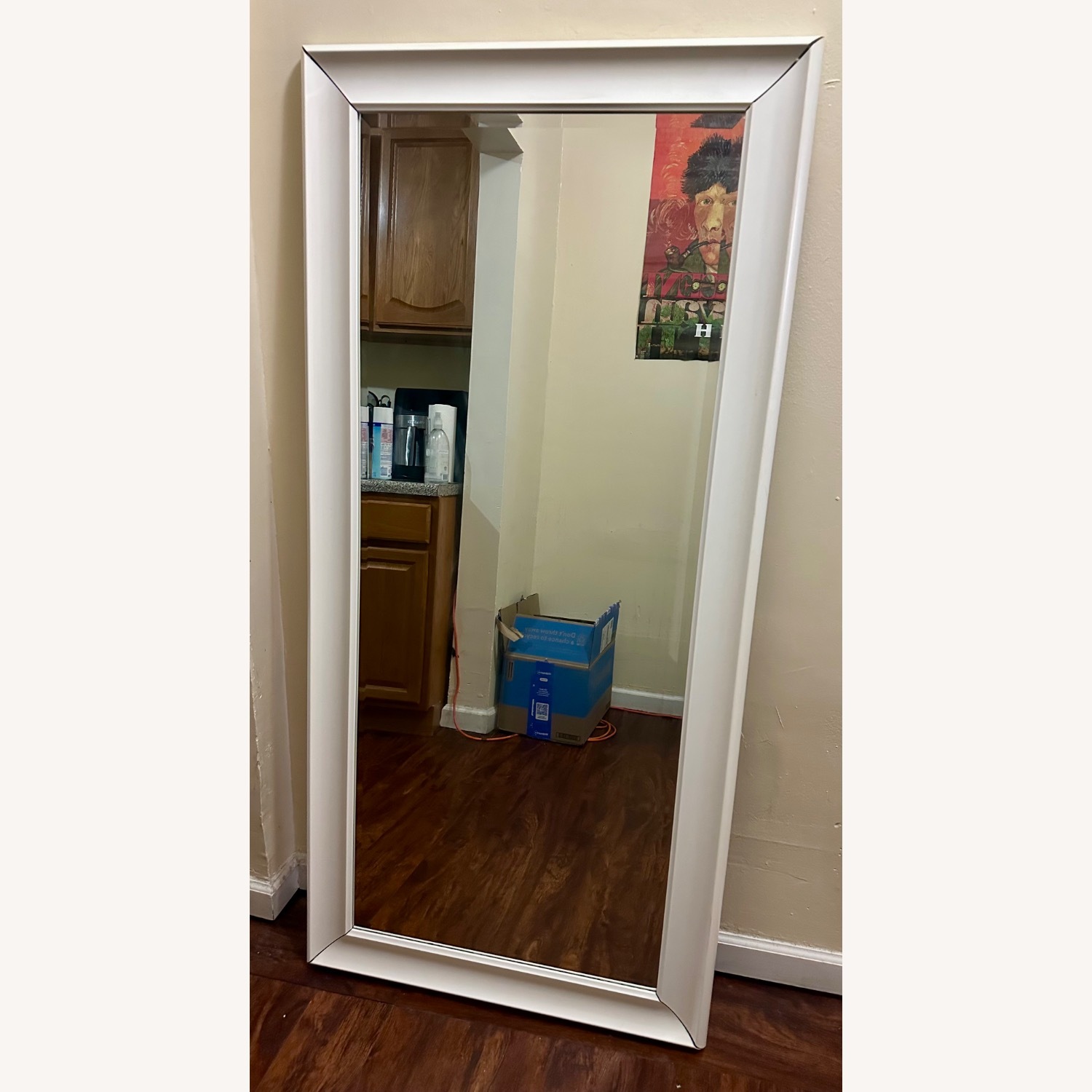 White Floor Mirror - image-1