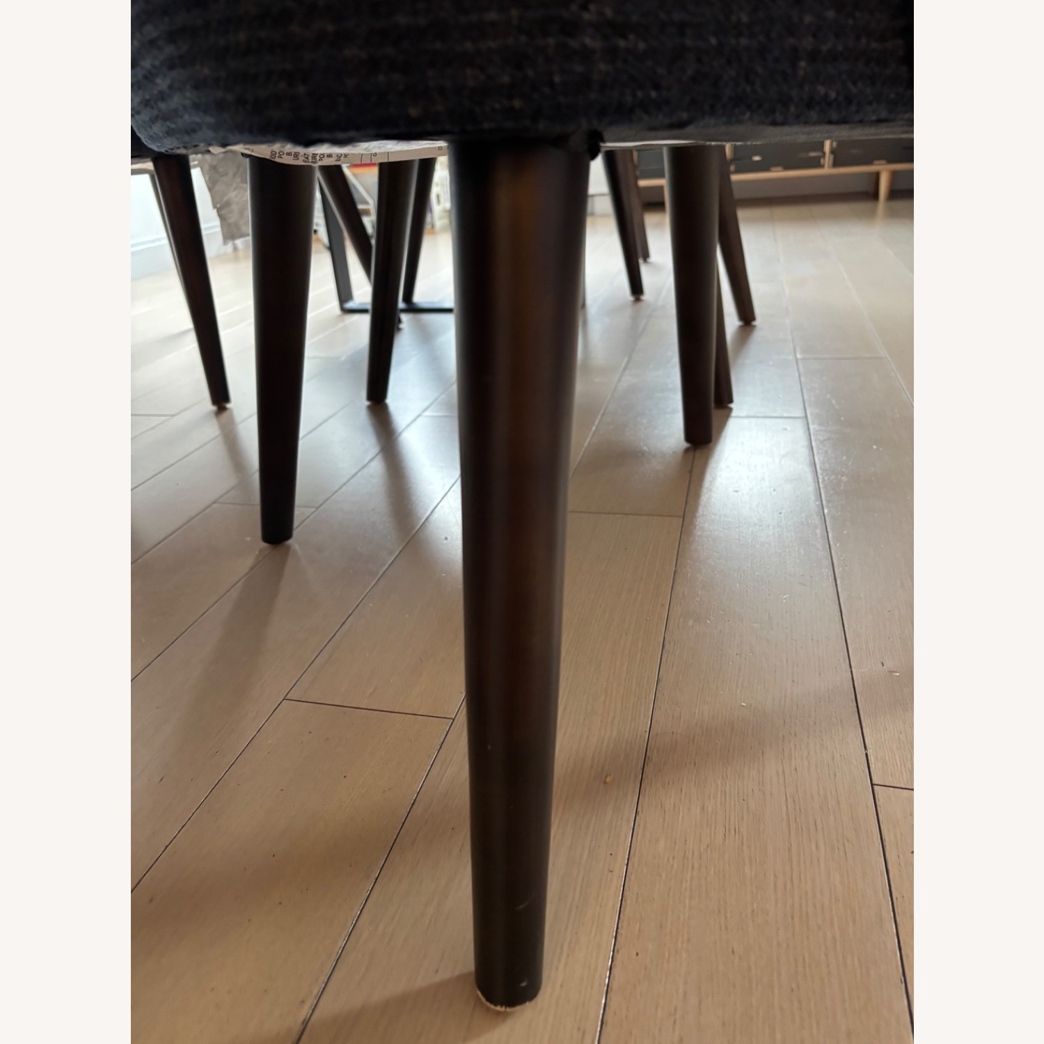 Room & Board Blue Fabric Dining Chairs - image-9