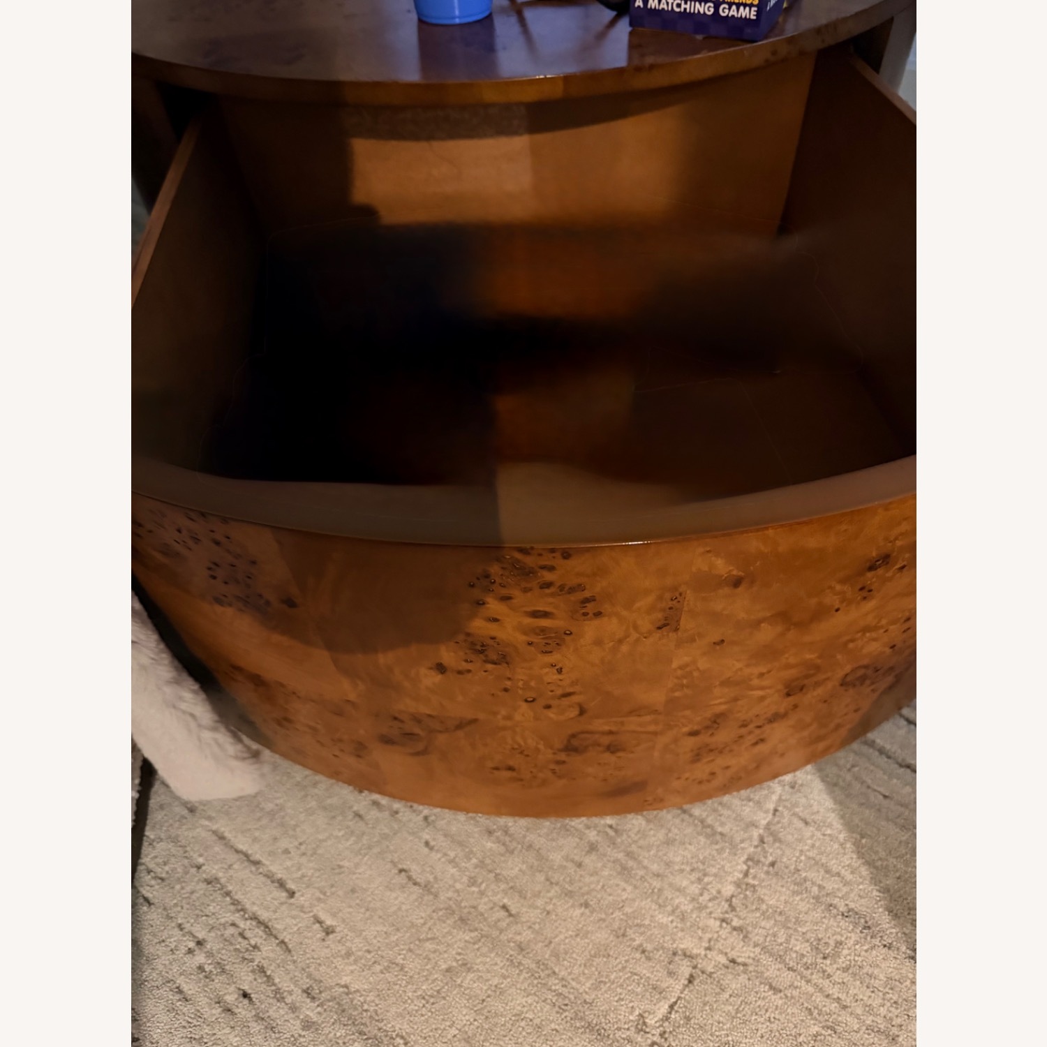 CB2 Wood Coffee Table - image-1