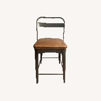 Vintage/Antique Natural Wood Stools