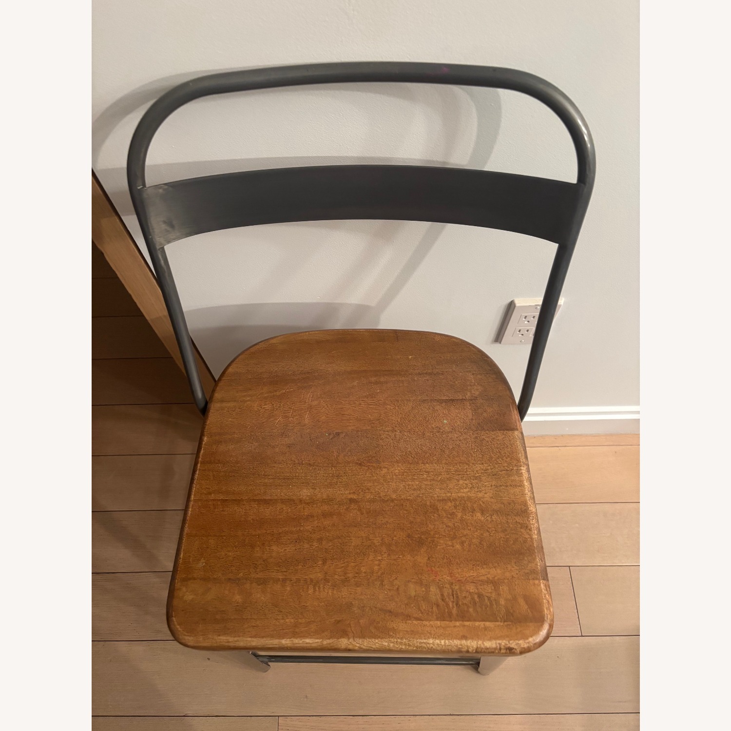 Vintage/Antique Natural Wood Stools - image-3