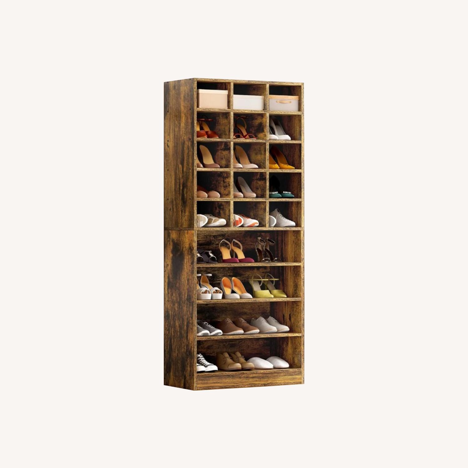 Amazon Wooden Shoe Storage Cabinet - image-0