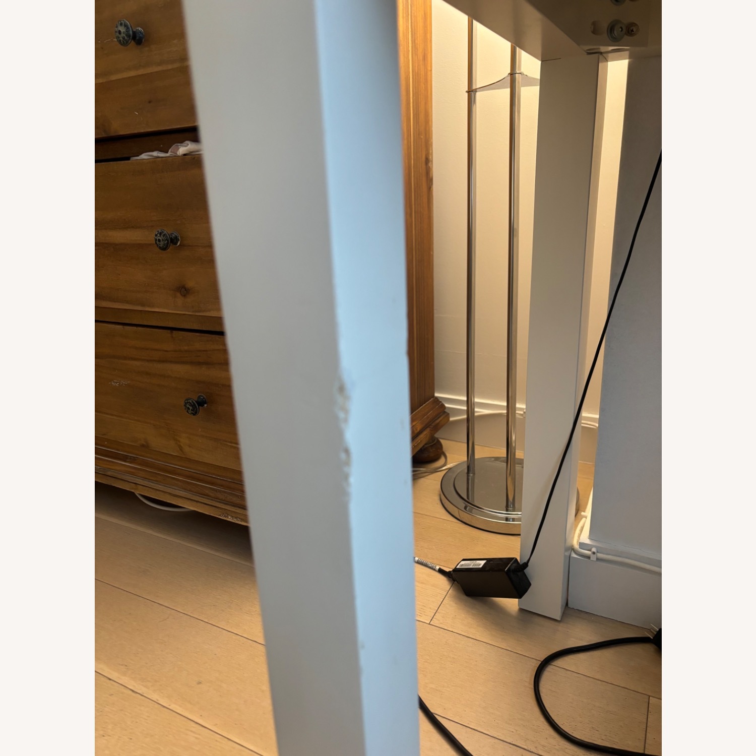 Pottery Barn Kids Parsons White Wood Desk - image-16