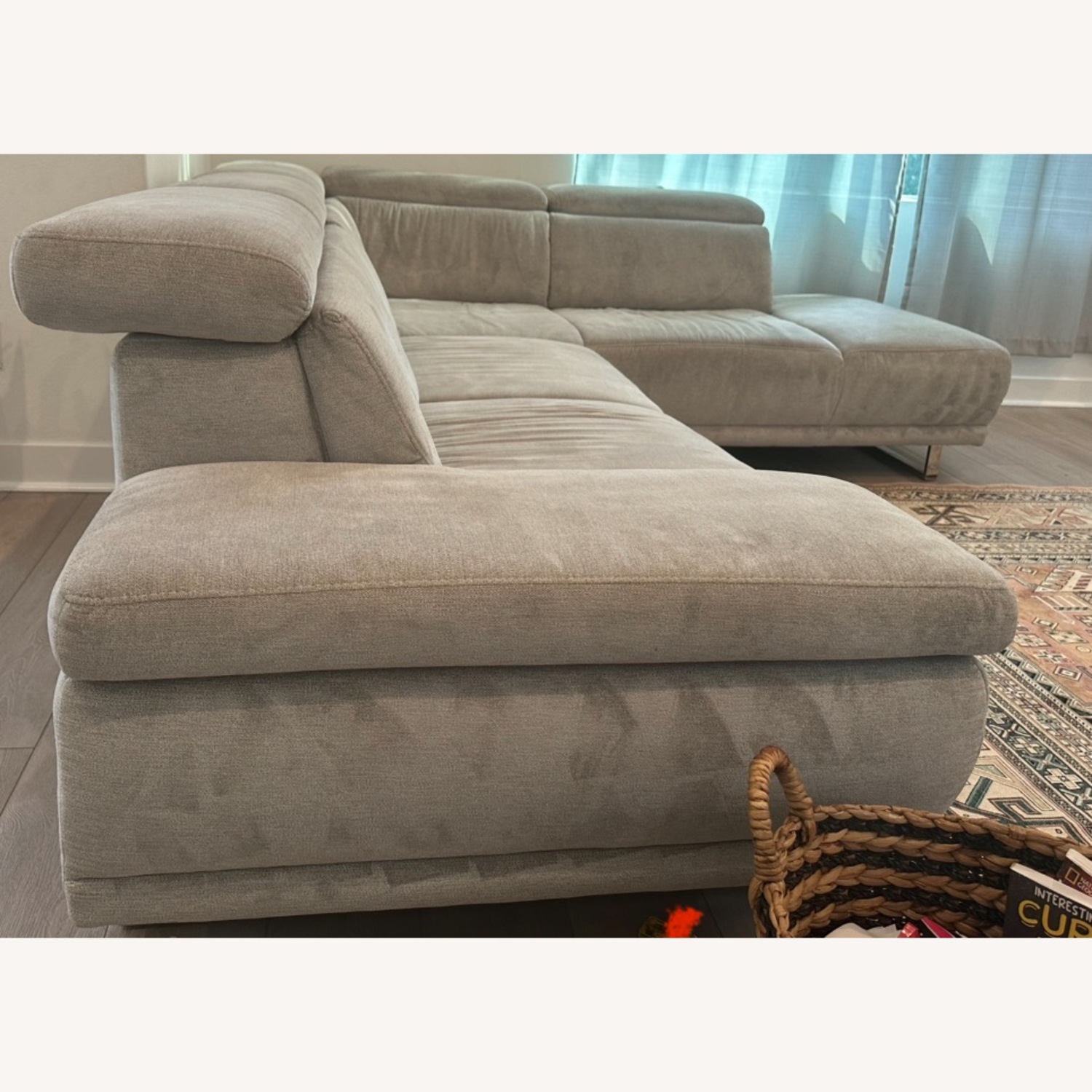 Scandinavian Designs Light Gray 2 Piece Sectional - image-9