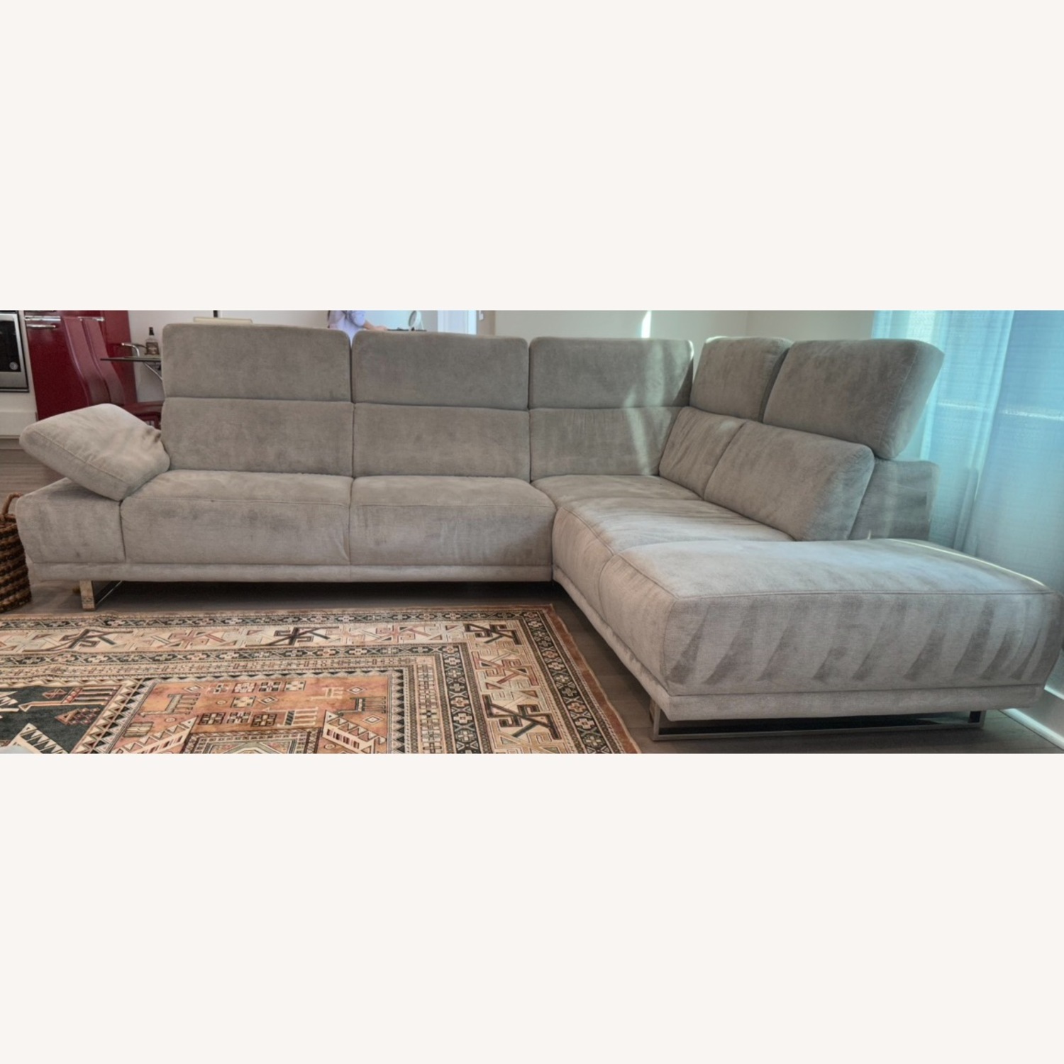 Scandinavian Designs Light Gray 2 Piece Sectional - image-13