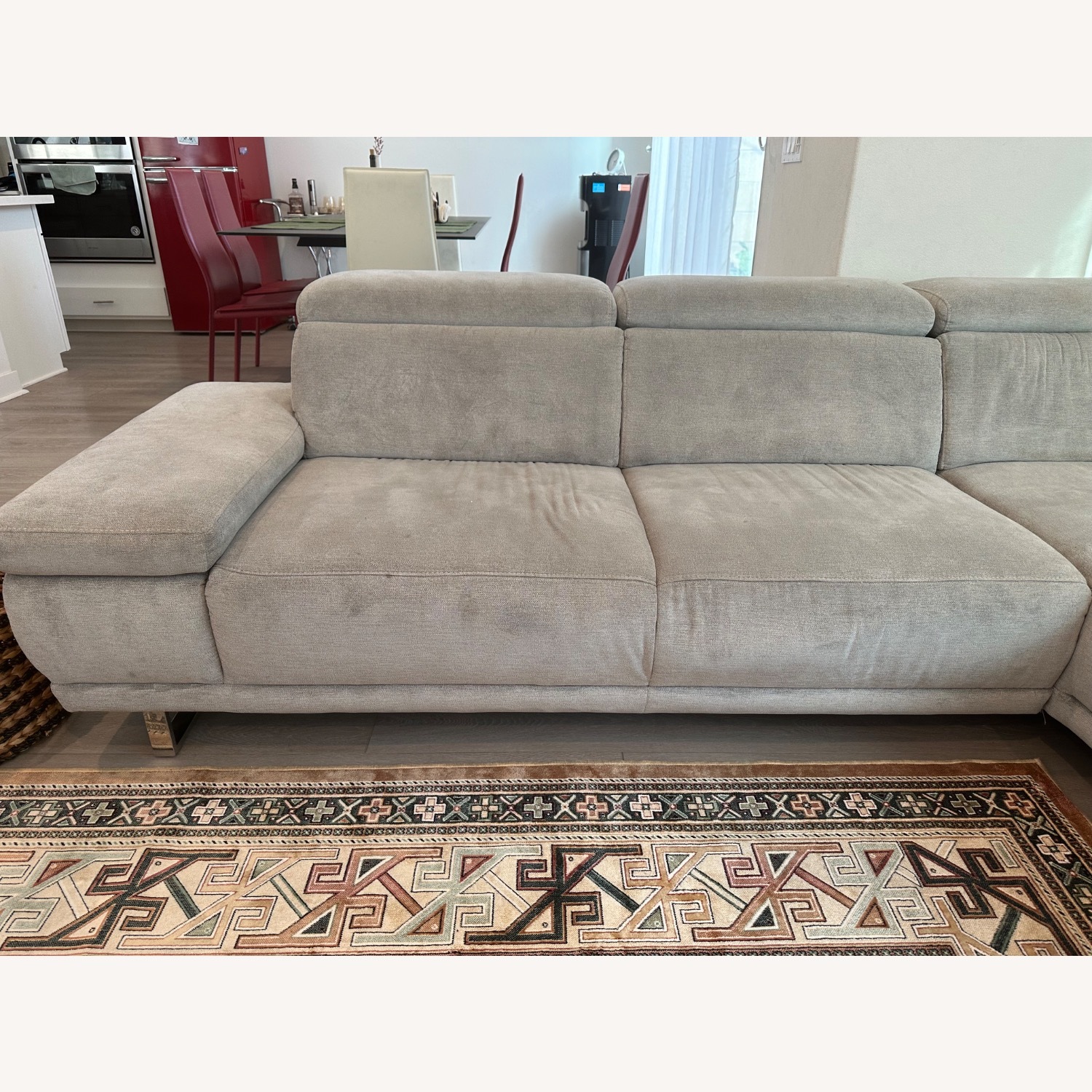 Scandinavian Designs Light Gray 2 Piece Sectional - image-7