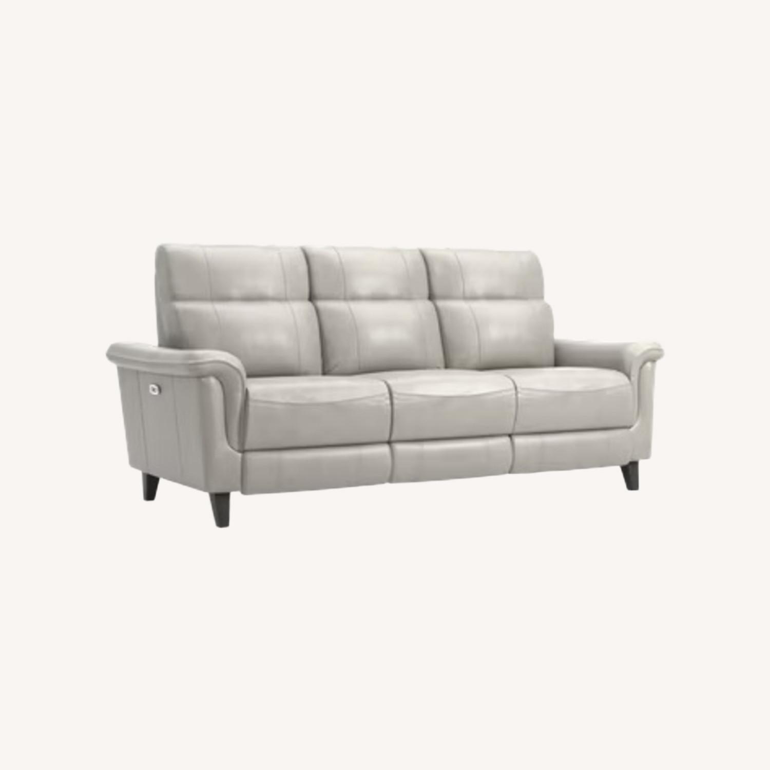 Rooms-To-Go Power Recliner 3-Seater Leather Sofa - image-0
