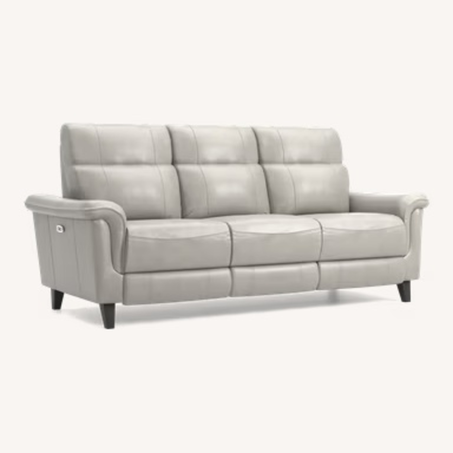 Rooms-To-Go Power Recliner 3-Seater Leather Sofa - image-9