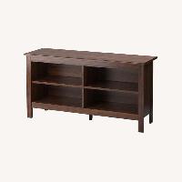 IKEA Brusali Dark Brown Media Storage