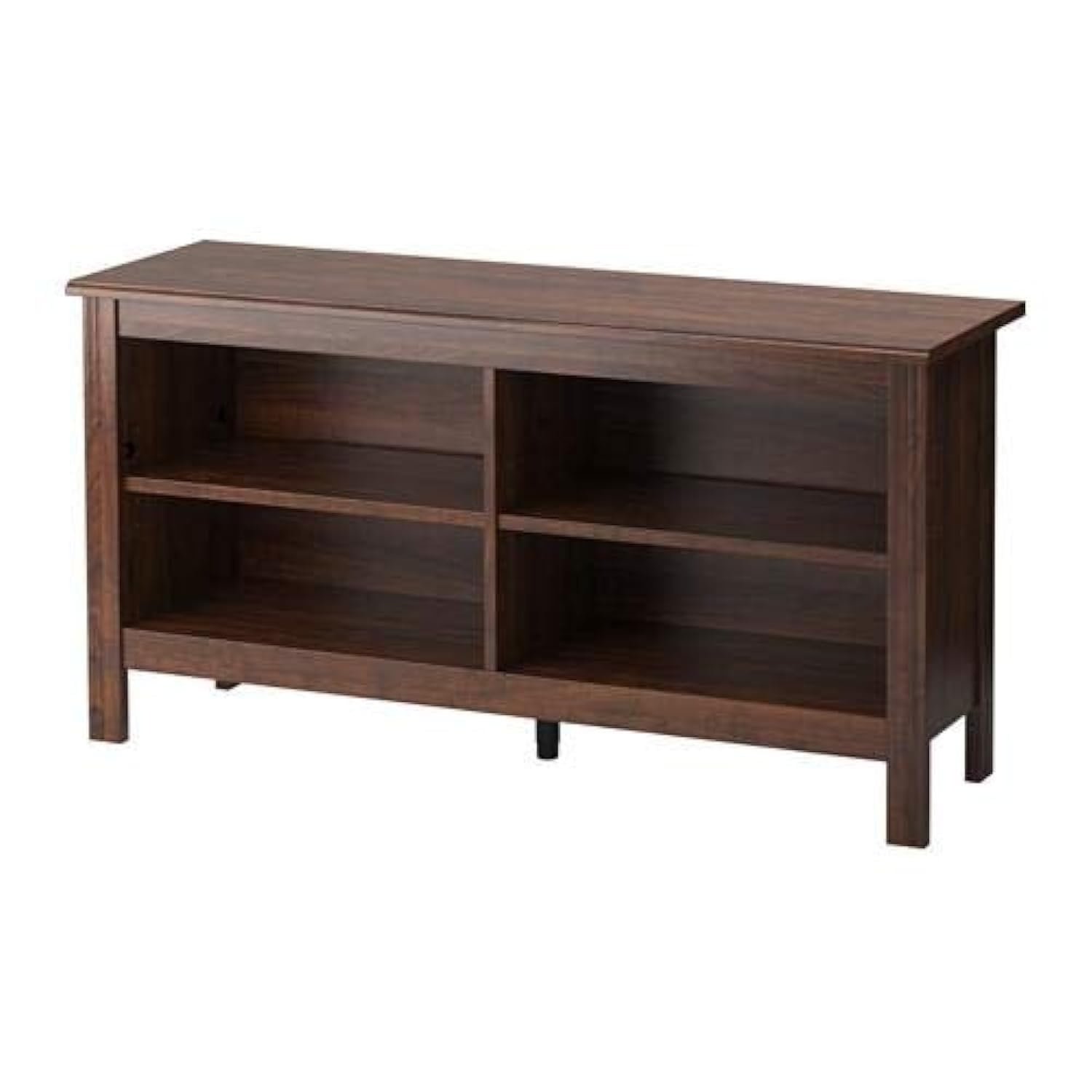 IKEA Brusali Dark Brown Media Storage - image-6