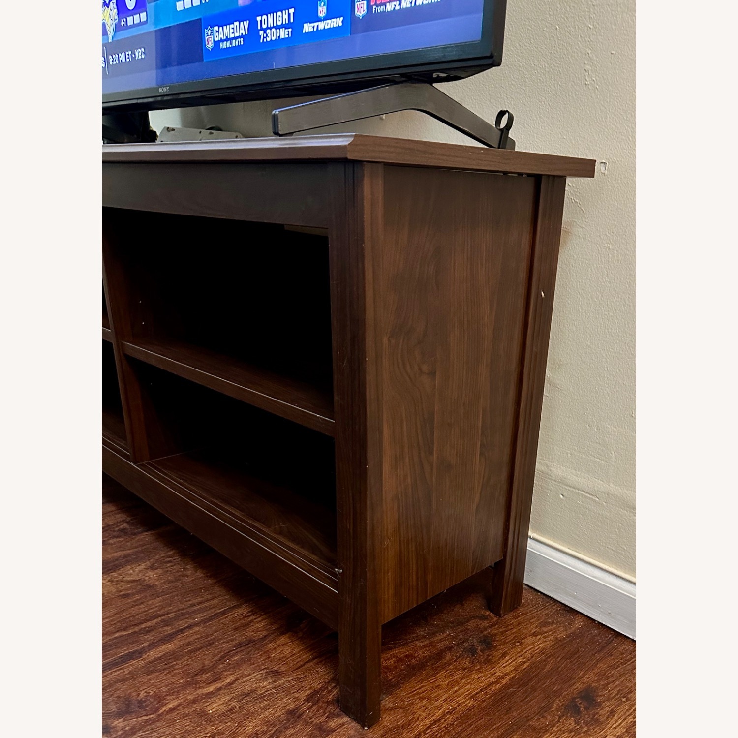 IKEA Brusali Dark Brown Media Storage - image-2