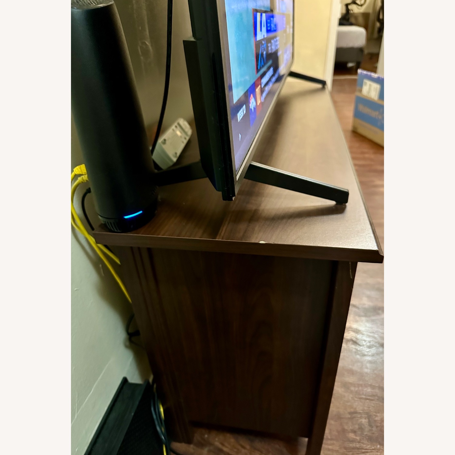 IKEA Brusali Dark Brown Media Storage - image-4