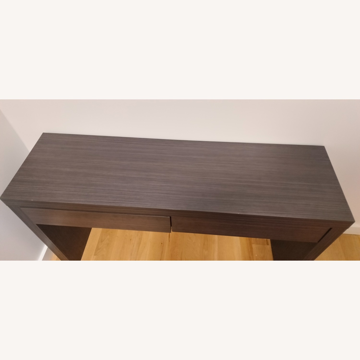 Lazzoni Bade Console Dark Gray Wood Side Table - image-2