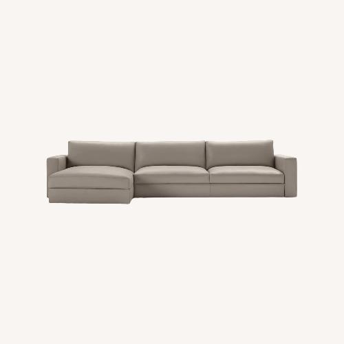 Used Design Within Reach Natural 3+ Piece Sectional for sale on AptDeco