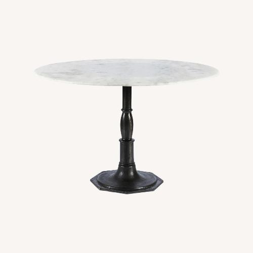 Used Lulu and Georgia Victoria Round Dining Table for sale on AptDeco
