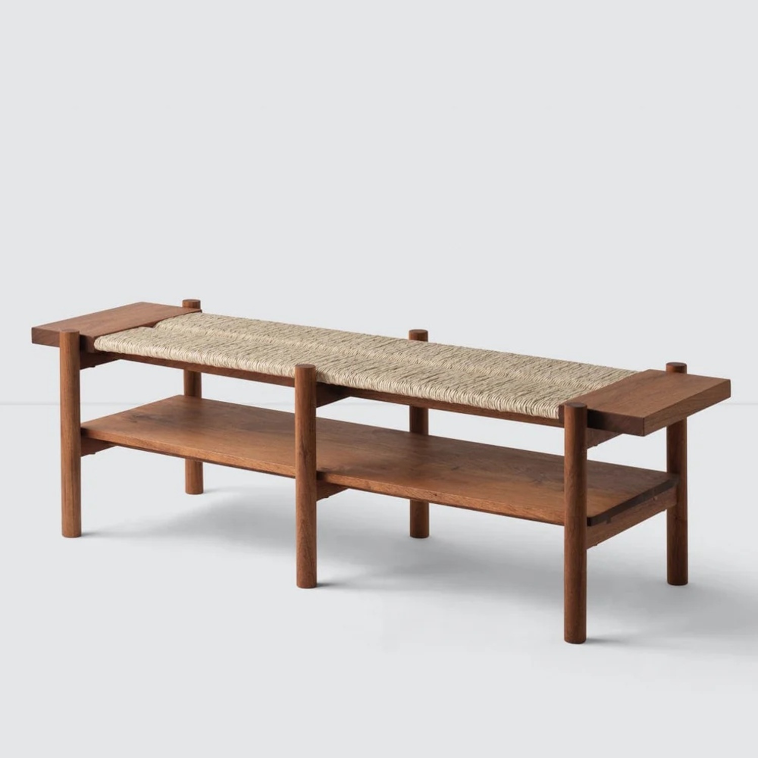 The Citizenry San Pedro Handcrafted Woven Bench - image-10