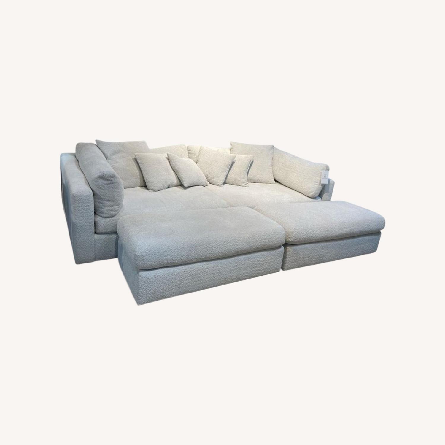 American Signature Haven Media 4-Piece Sectional - image-0