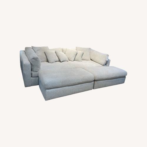Used American Signature Haven Media 4-Piece Sectional for sale on AptDeco