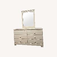 Ashley Furniture Natural Wood Dresser
