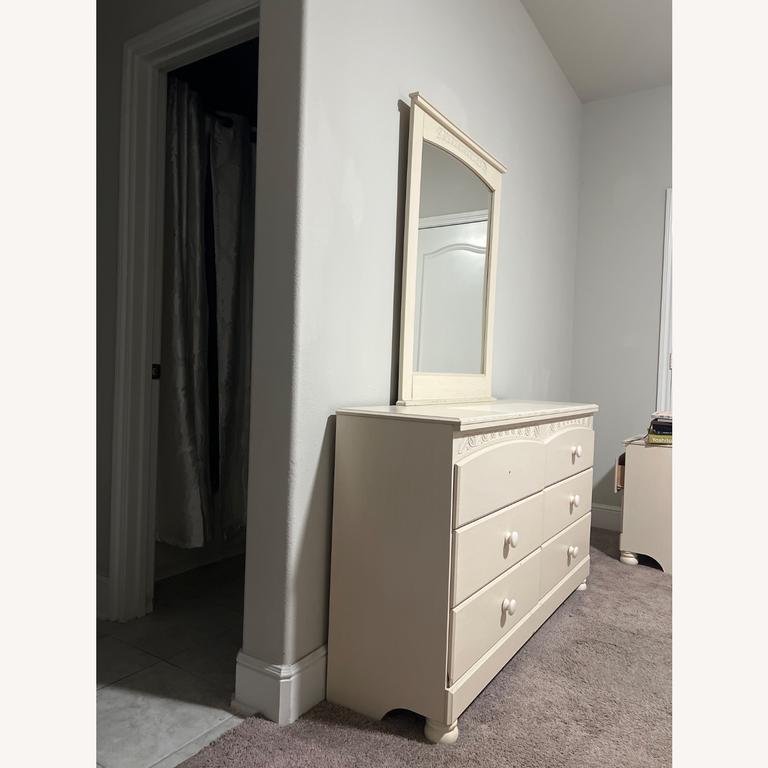 Ashley Furniture Natural Wood Dresser - image-3