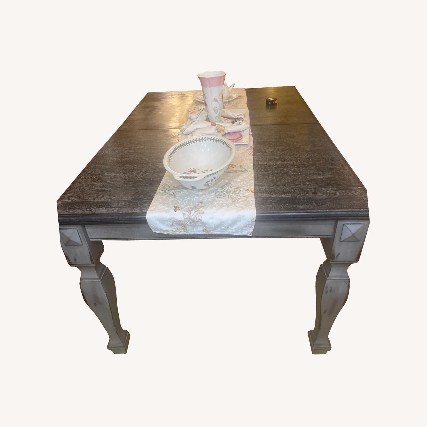 Wayfair Dark Gray Dining Table - image-0