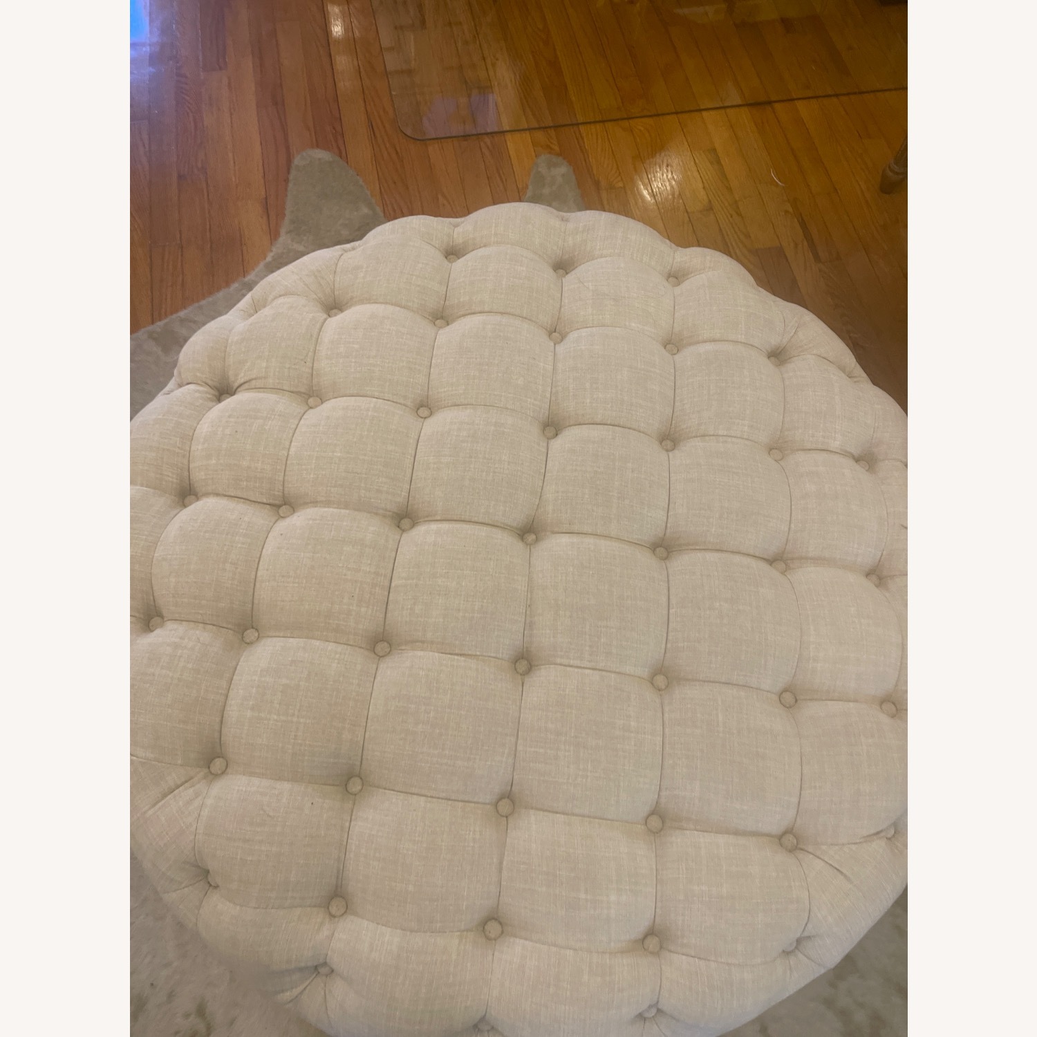 Wayfair Light Brown Ottoman - image-3