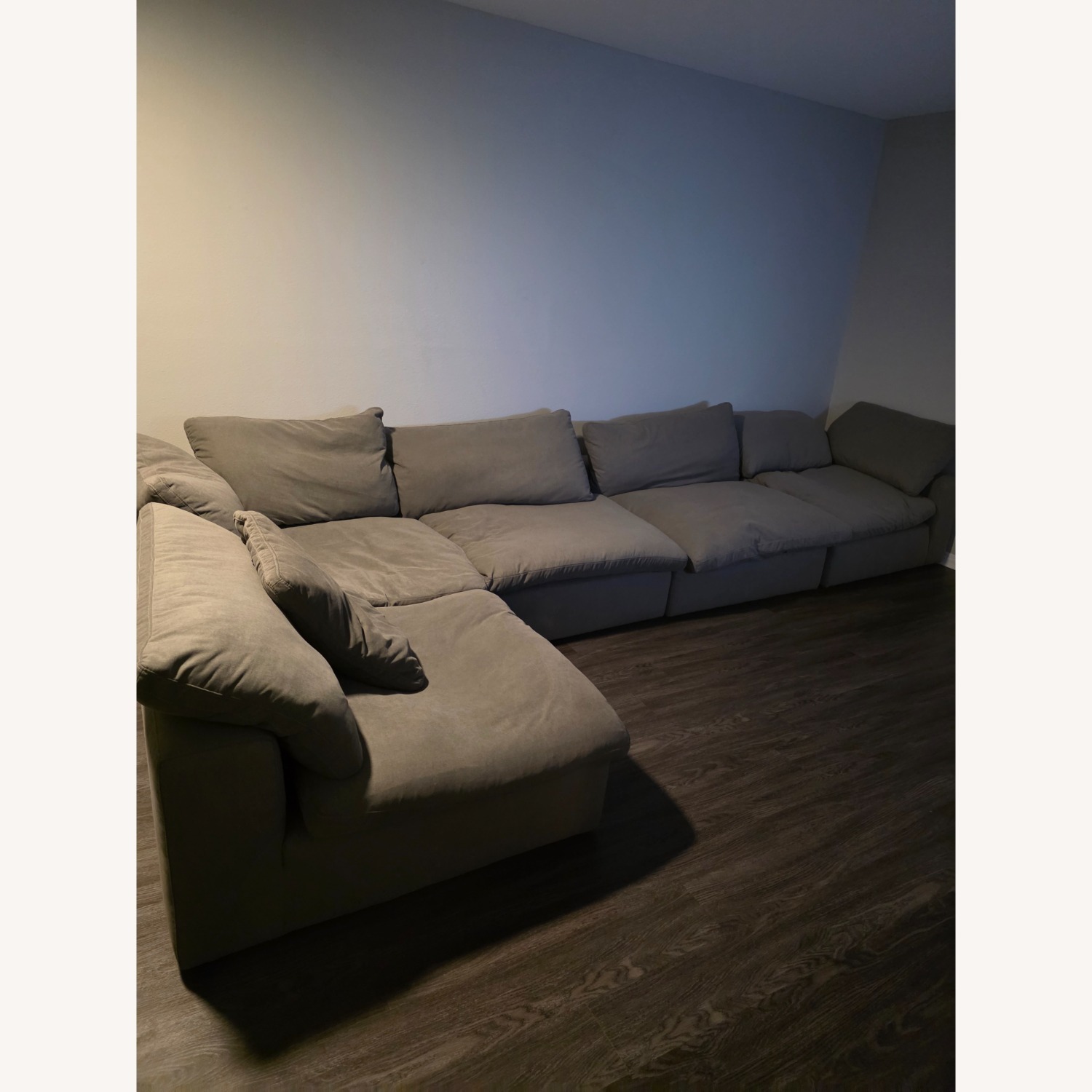 Dream Gray Sectional Couch - image-1