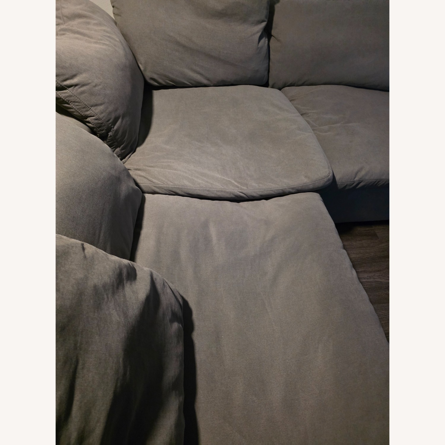 Dream Gray Sectional Couch - image-4