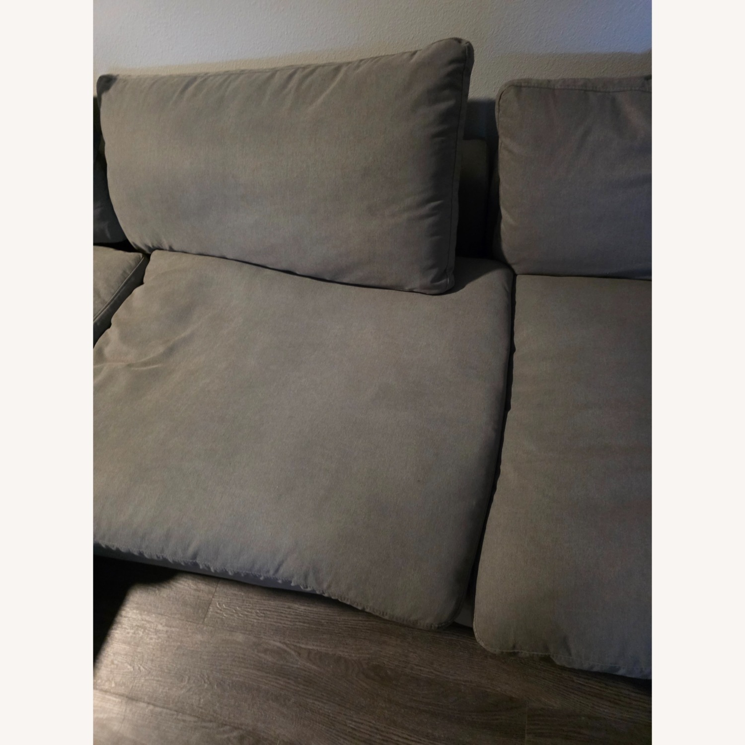 Dream Gray Sectional Couch - image-5