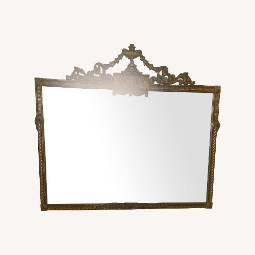 Used Antique Gold Wall Mirror for sale on AptDeco
